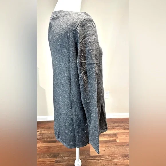 KAREN SCOTT WOMEN’S GRAY COTTON BLEND SWEATER | SMALL | NWT - Picture 5 of 7